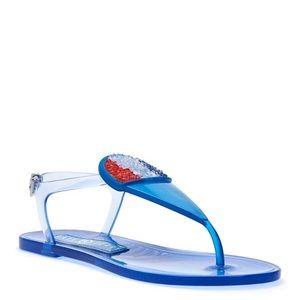 Katy Perry Kiki Sandel Snow cone red white blue 5M